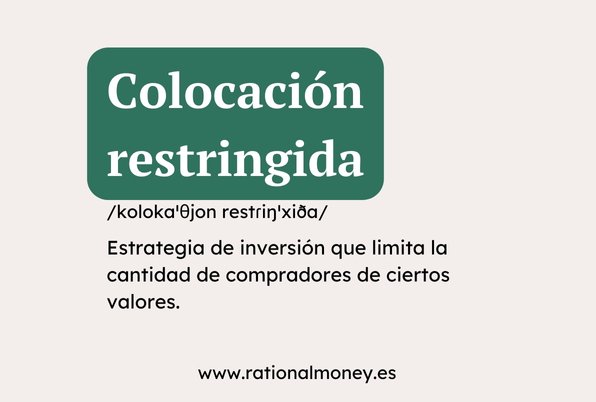 Colocación restringida