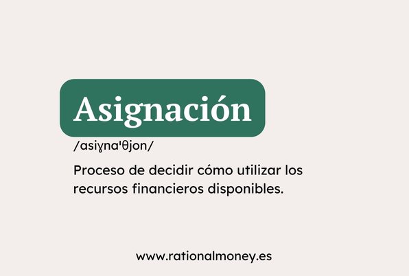 Asignación