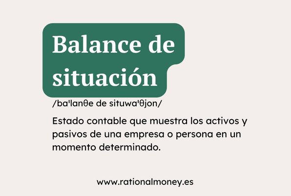 Balance de situación