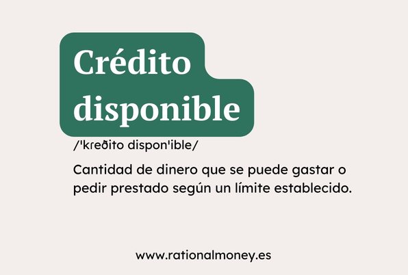 Crédito disponible