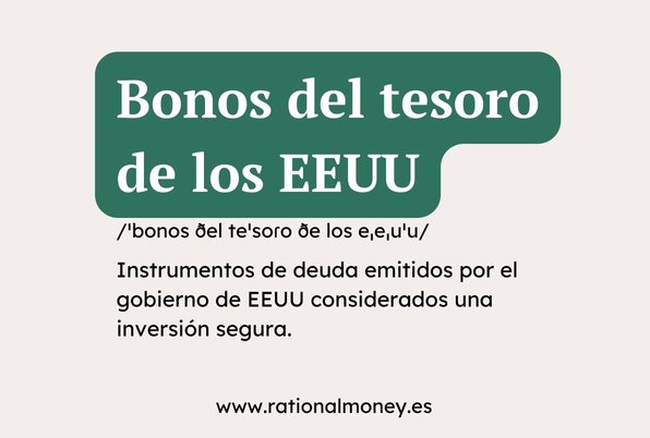 Bonos del tesoro de los EEUU