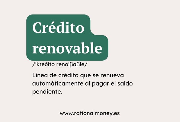 Crédito renovable