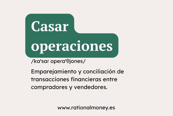 Casar operaciones