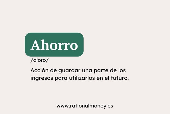 Ahorro