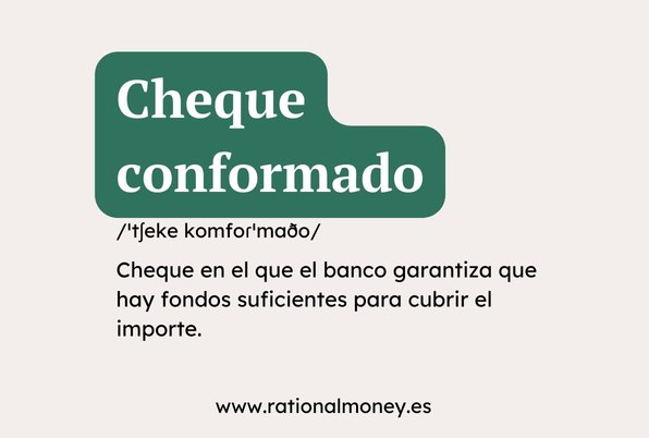 Cheque conformado